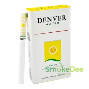 บุหรี่นอก DENVER MANGO มะม่วง (1 เม็ดบีบ)