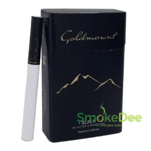 บุหรี่นอก GOLD MOUNT Black ดำ