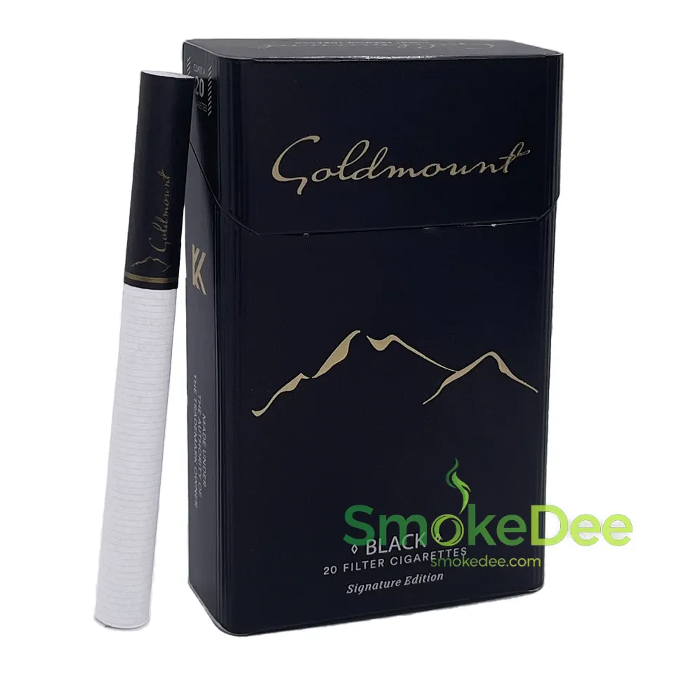 บุหรี่นอก GOLD MOUNT Black ดำ