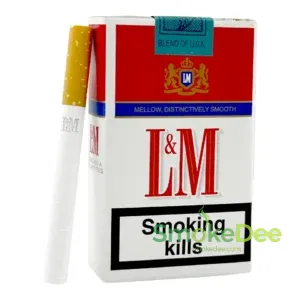 บุหรี่นอก L&M แดงนอก