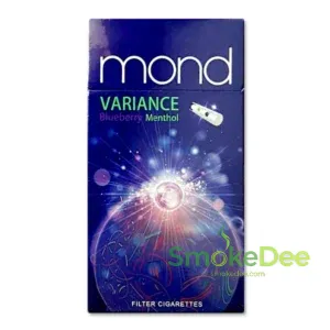 Mond ม่อน บลูเบอรี่ มวนสลิม (2 เม็ดบีบ)