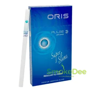 บุหรี่นอก ORIS ฟ้า (1 เม็ดบีบ)