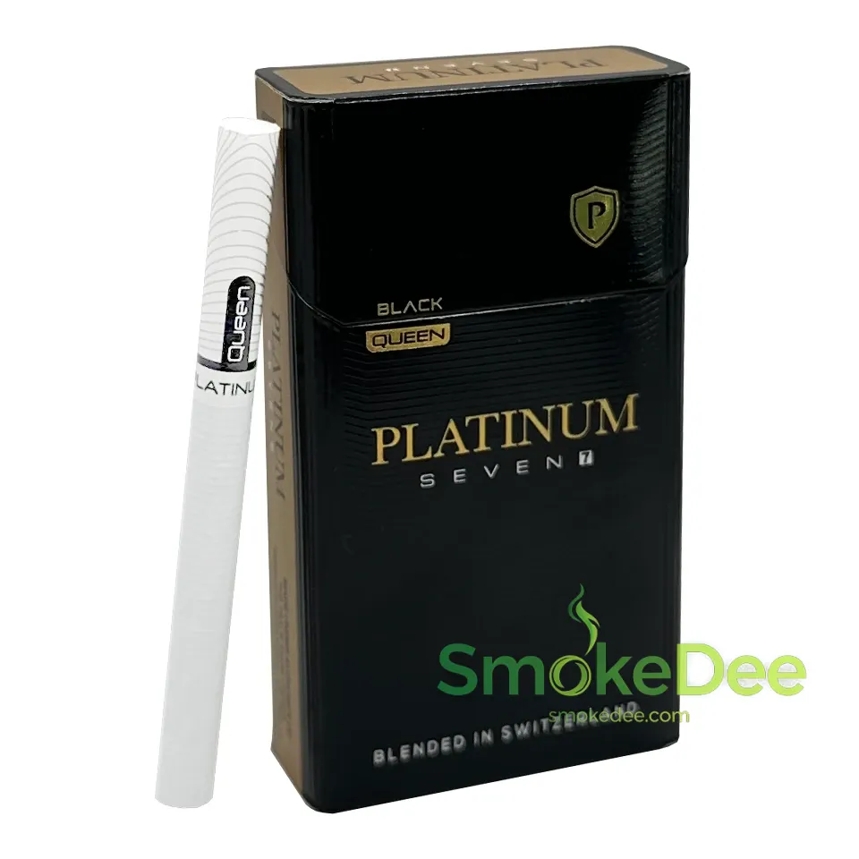 บุหรี่นอก PLATINUM ดำ