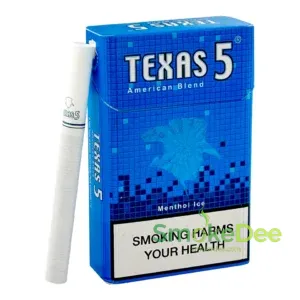 บุหรี่นอก TEXAS5 ฟ้า