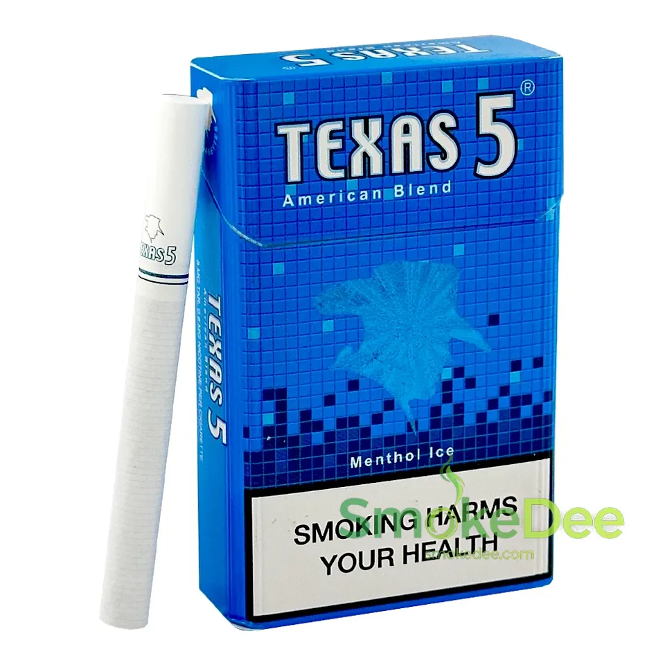 บุหรี่นอก TEXAS5 ฟ้า