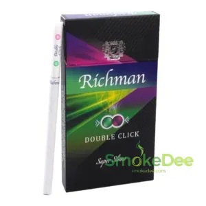 บุหรี่ Richman Super slims (2 เม็ดบีบ)