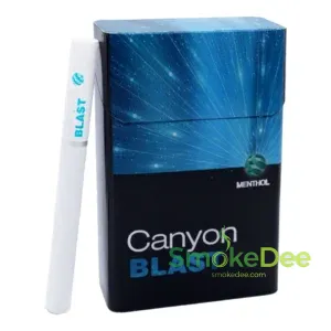 บุหรี่ Canyon ฟ้า (1 เม็ดบีบ)